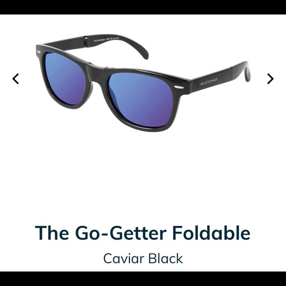 NIB Prive Revaux Go Getter Foldable Sunglasses - Picture 2 of 8